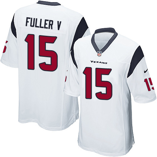 Youth Game Will Fuller V Nike Jersey White Road - #15 NFL Houston Texans